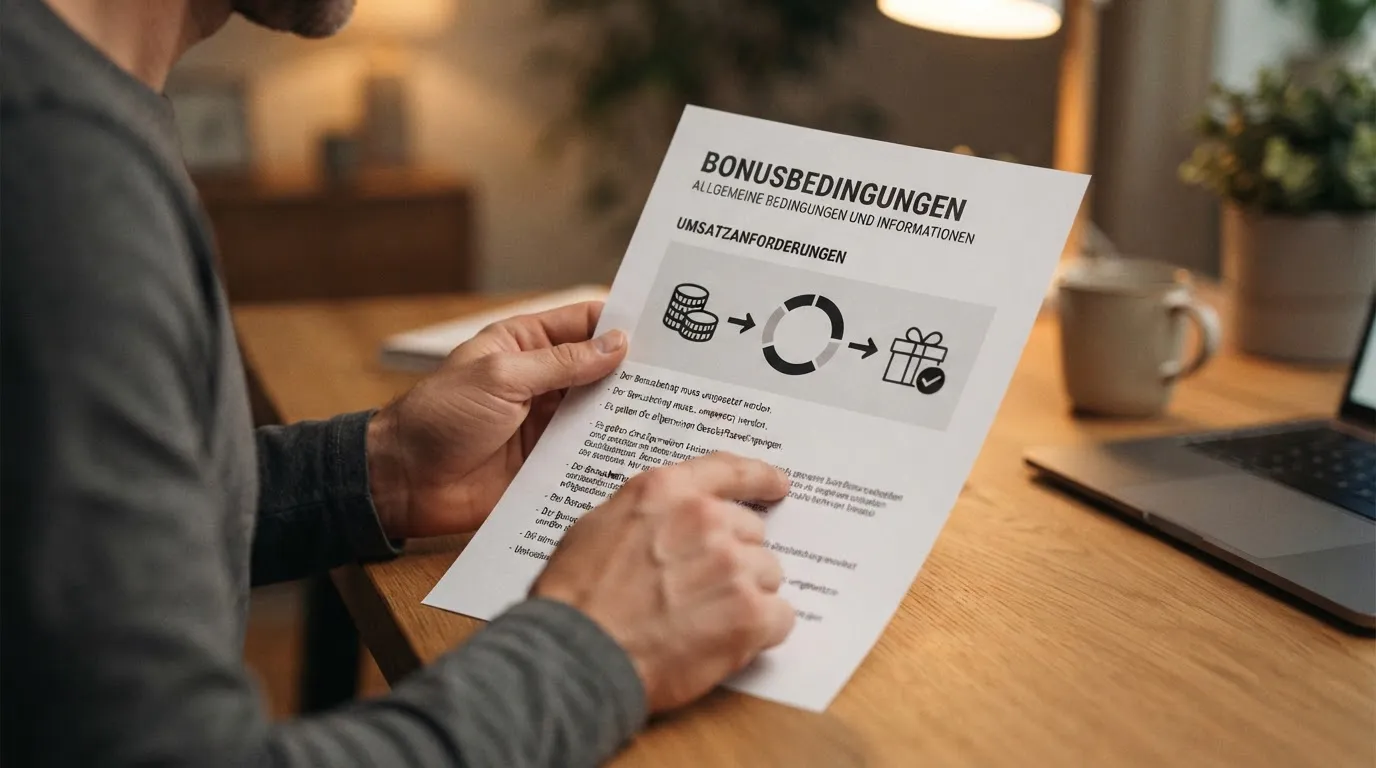 Umsatzbedingungen und Gewinnlimit im Casino