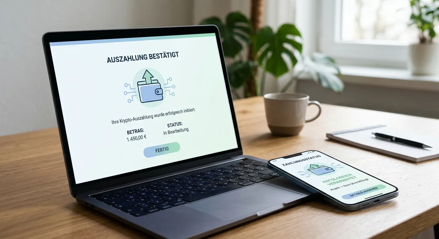 E-digitale Geldbörse und Smartphone mit neutralem Zahlungsstatus ohne Markenzeichen