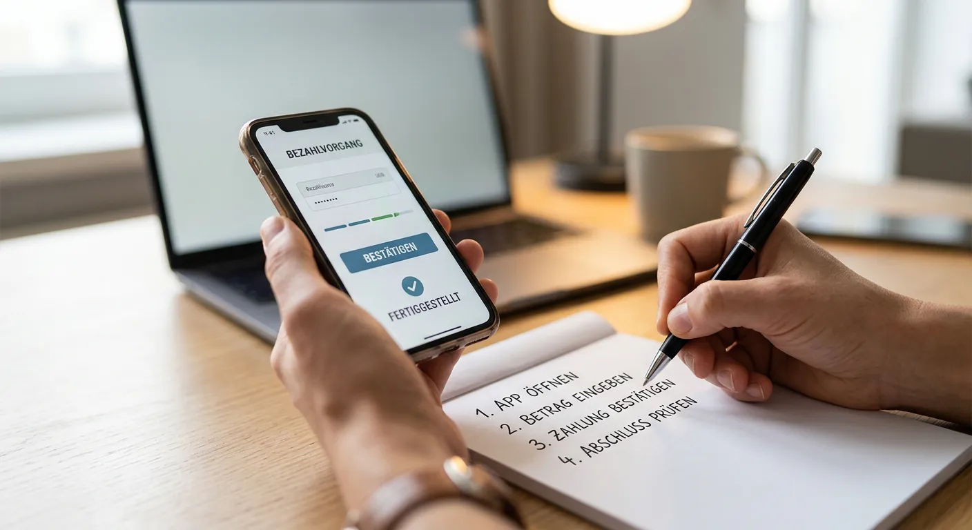 SMS-Bestätigung beim Ablauf einer Handyzahlung