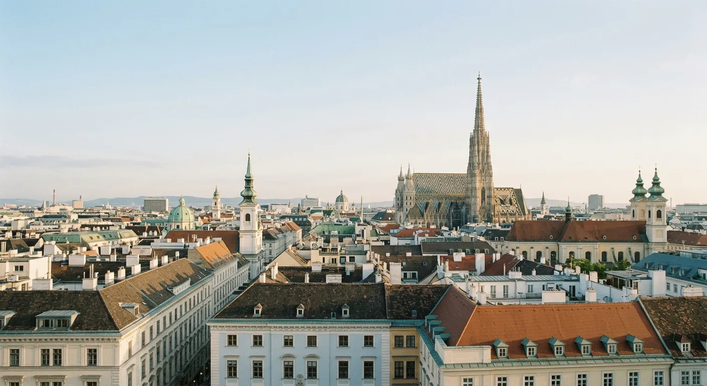 Wiener Stadtansicht als Symbol für die geplante Öffnung des österreichischen Glücksspielmarktes