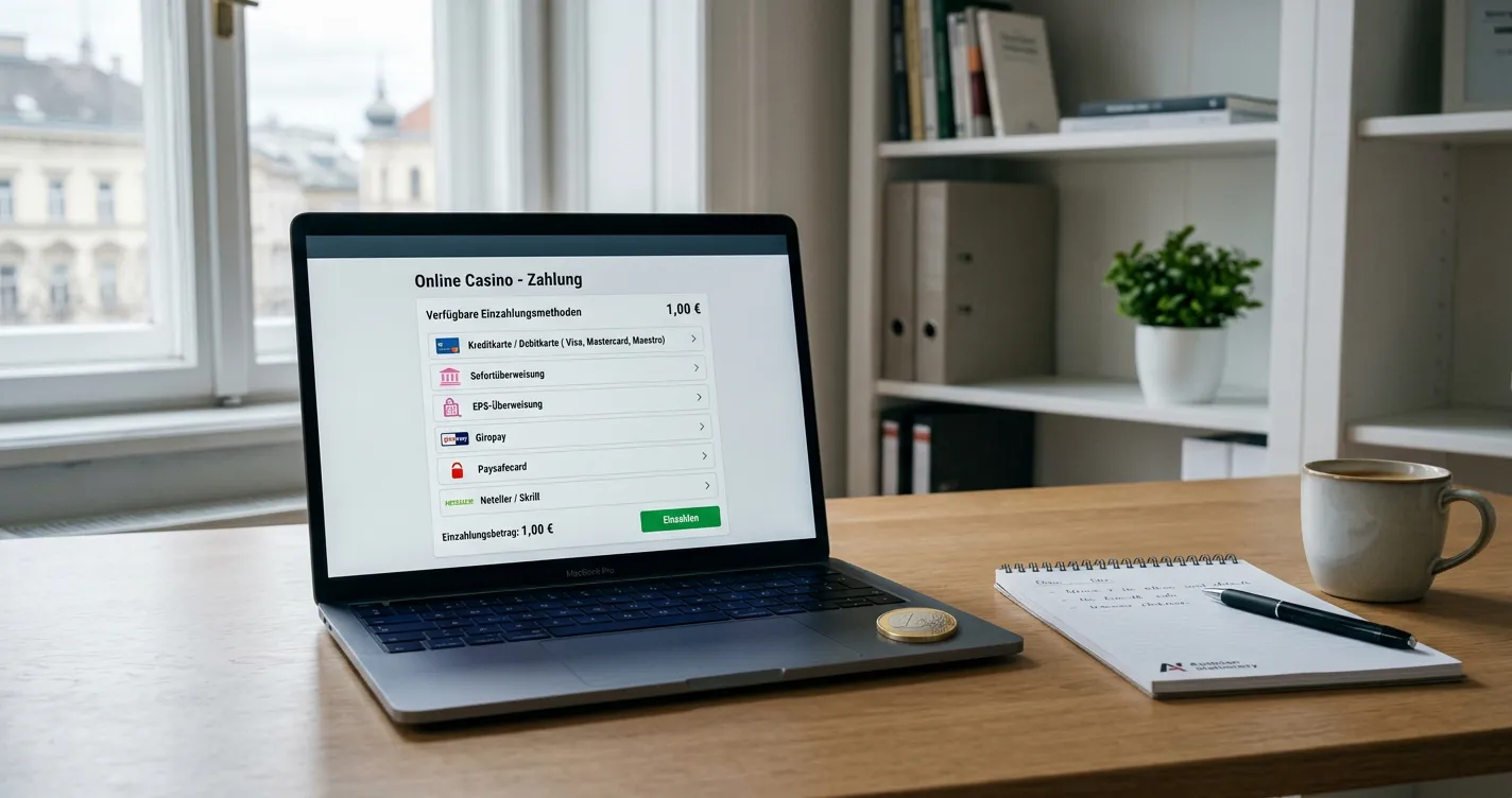 Online-Casino mit 1-Euro-Mindesteinzahlung in Österreich