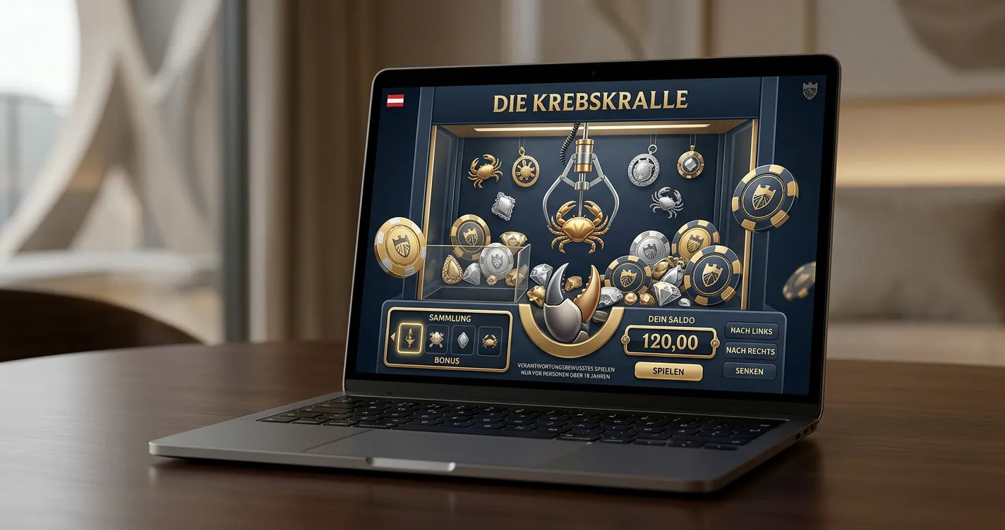 Virtueller Greifautomat als Bonus-Crab-Aktion für österreichische Spieler
