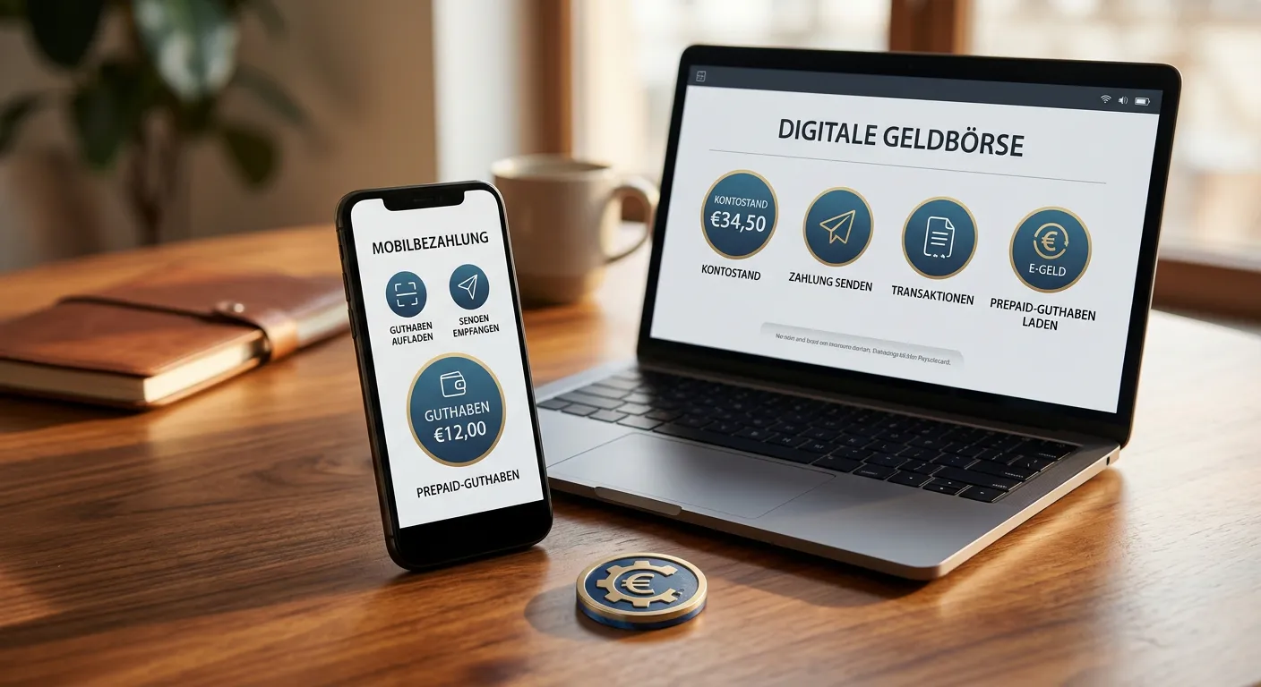 Prepaid-Gutschein und digitale Zahlungswege