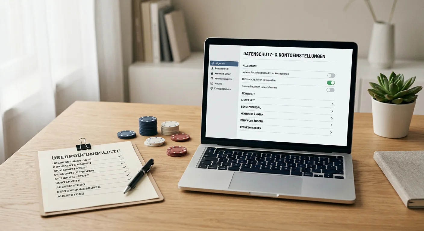 Checkliste für Lizenz, Betreiber und Spielerschutz
